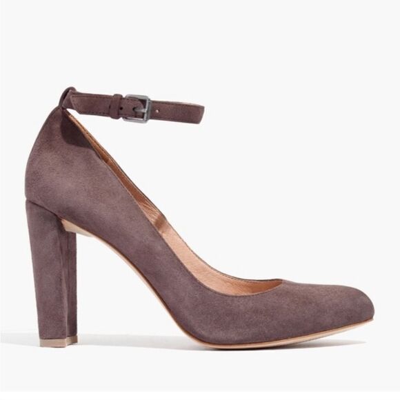 Madewell Cara Ankle-Strap Heel in Wild Boar - Picture 3 of 13